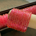 Viral Kashmeri/Raindrop Bangles (Red)