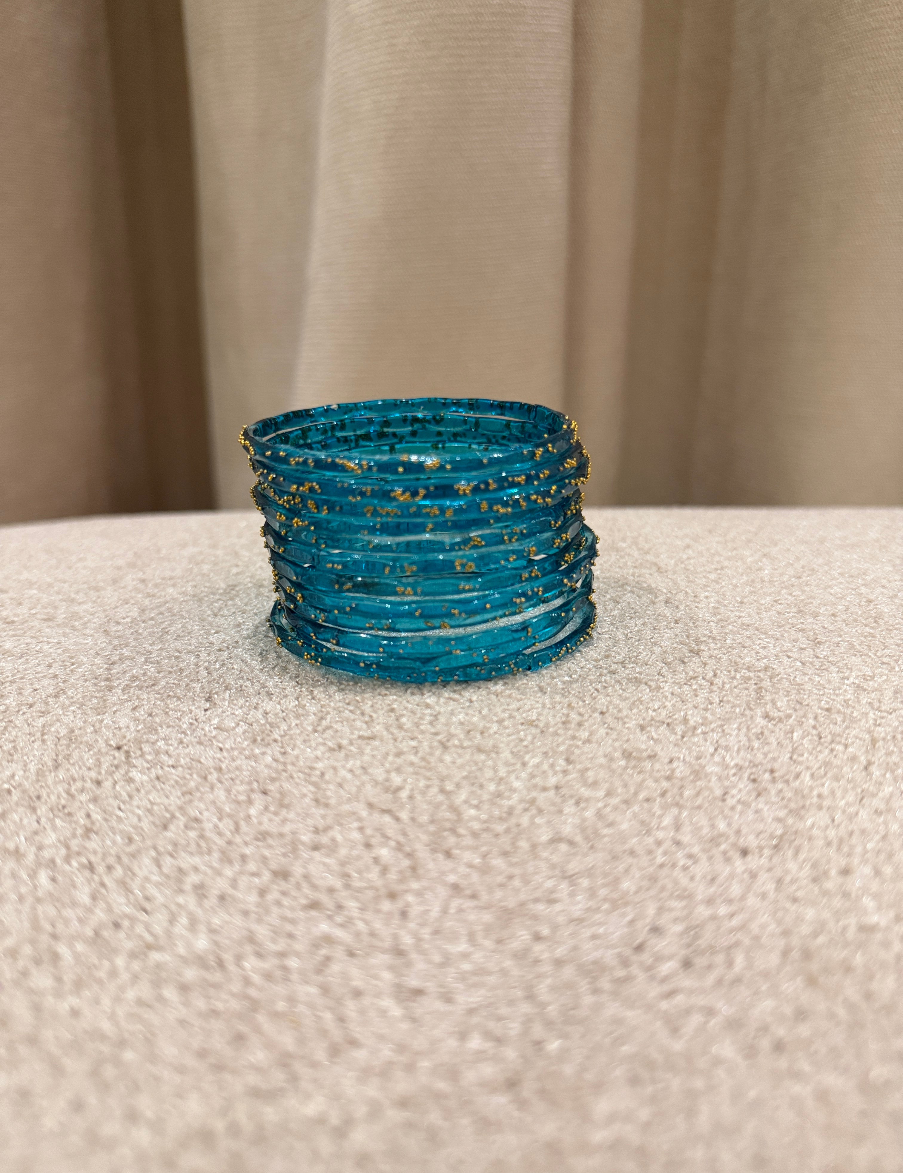 Raindrop Glass Bangles – Locally Made