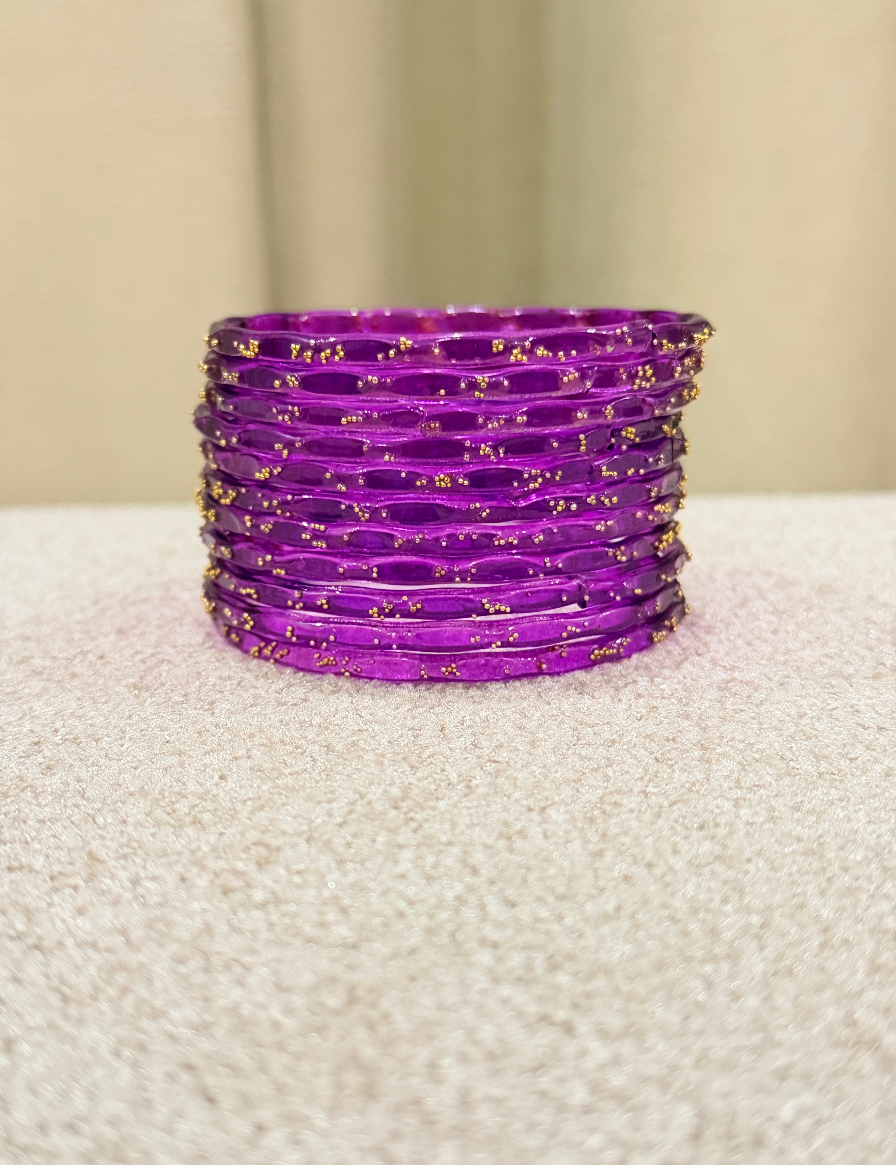 Raindrop Glass Bangles – Locally Made