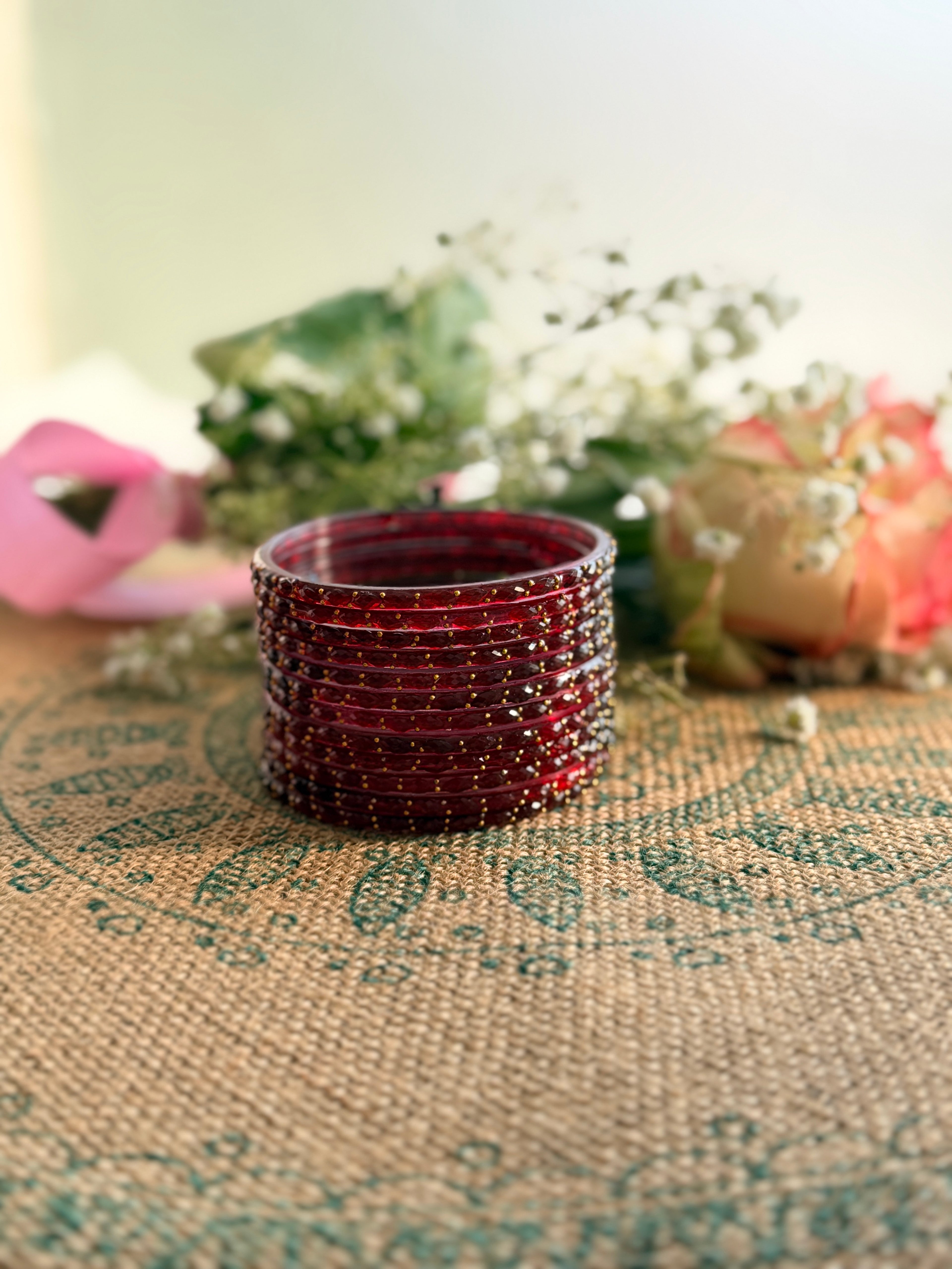 Indian Raindrop Bangles – Original Imported 🇮🇳 (All Colors)