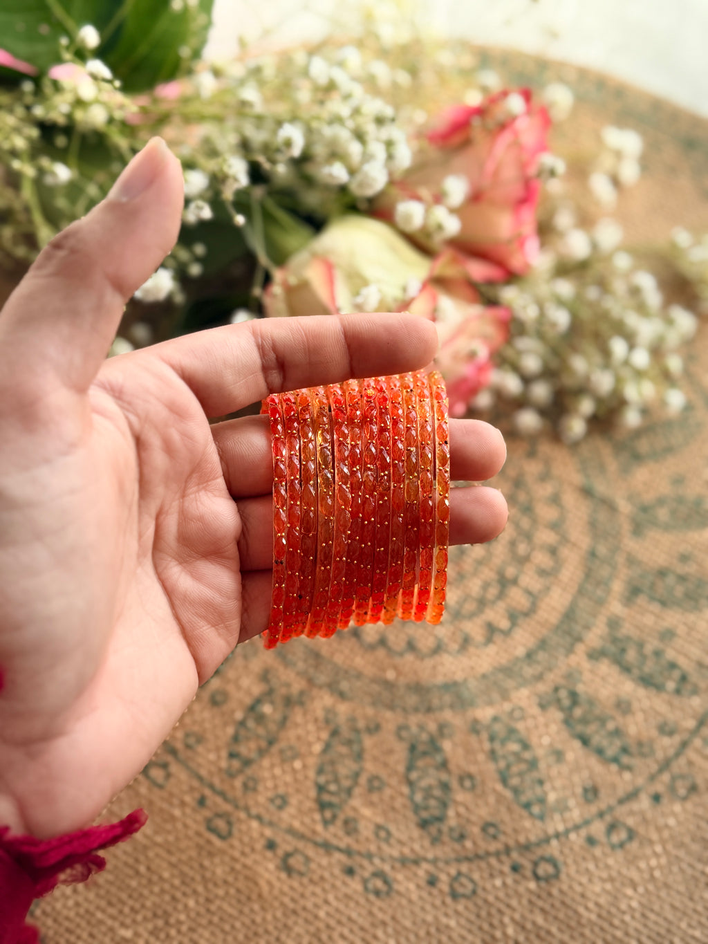 Indian Raindrop Bangles – Original Imported 🇮🇳 (All Colors)
