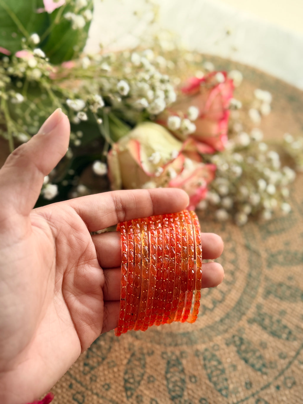 Indian Raindrop Bangles – Original Imported 🇮🇳 (All Colors)
