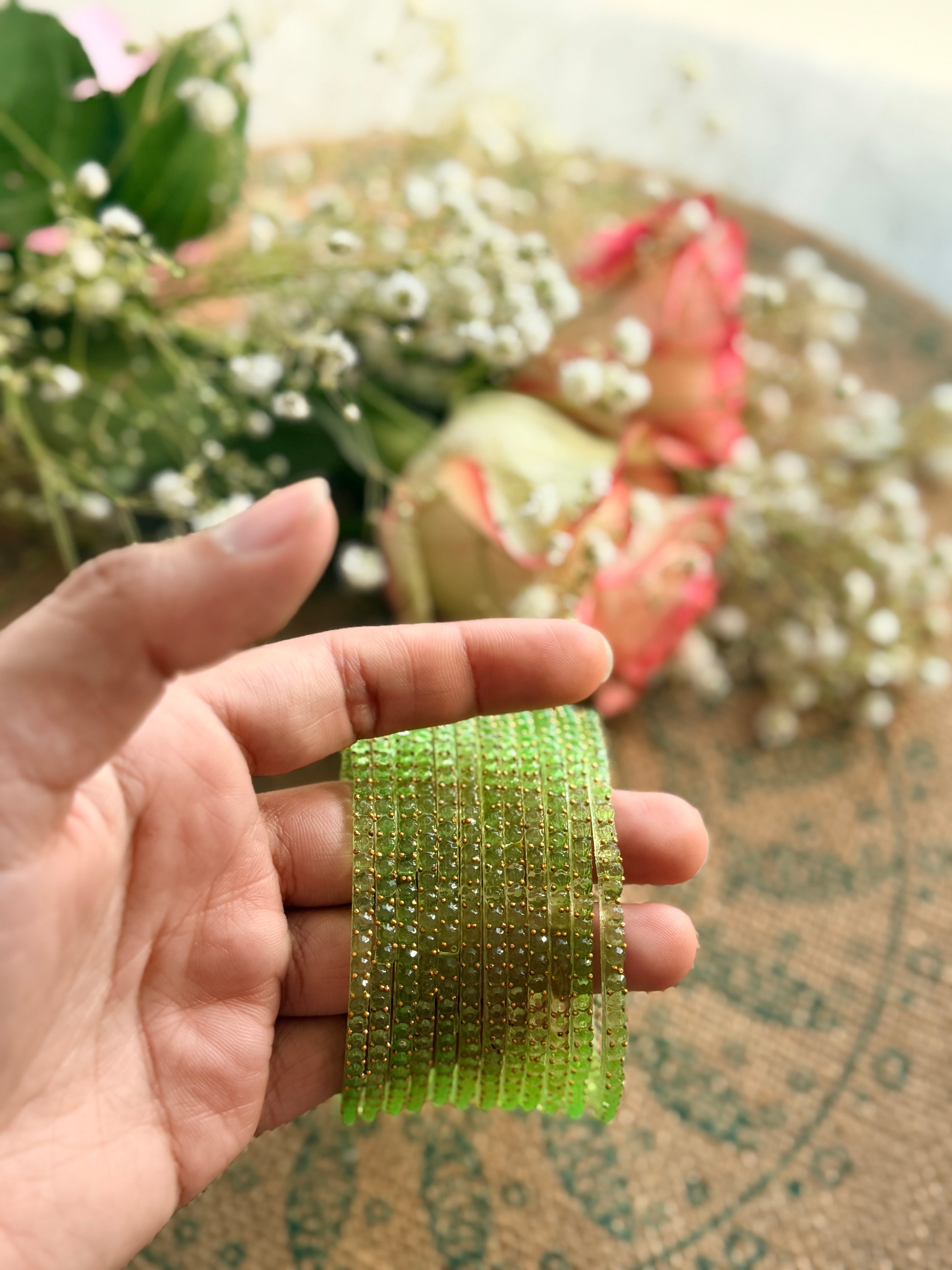 Indian Raindrop Bangles – Original Imported 🇮🇳 (All Colors)