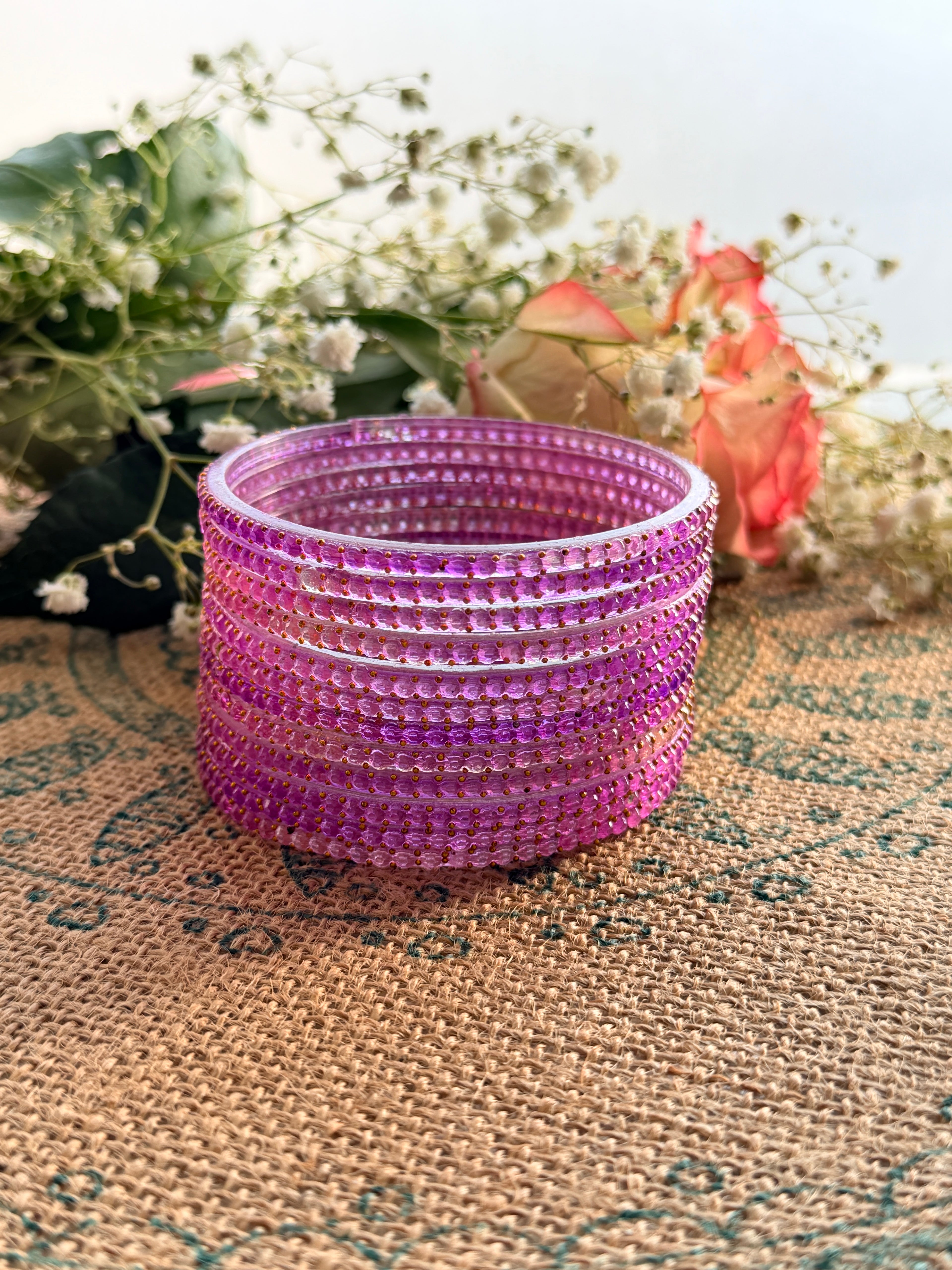 Indian Raindrop Bangles – Original Imported 🇮🇳 (All Colors)