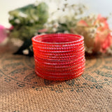 Indian Raindrop Glass Bangles – Original Imported 🇮🇳